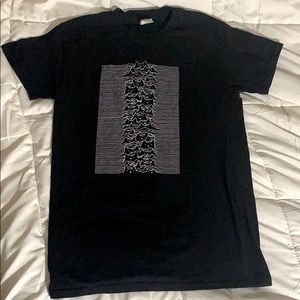 Furr Division Cat T-shirt, black, size S.